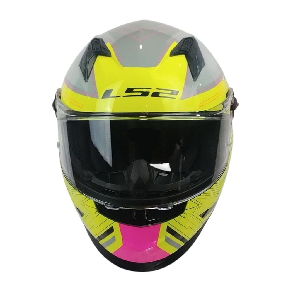 CASCO LS2 FF816 COSMOS DIGITAL AMARILLO GRIS ROSA ST