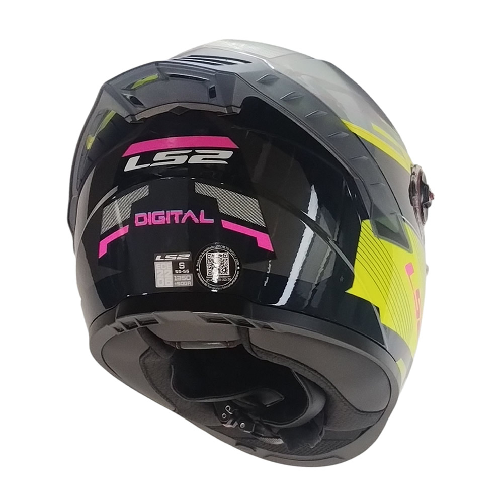 CASCO LS2 FF816 COSMOS DIGITAL AMARILLO GRIS ROSA ST