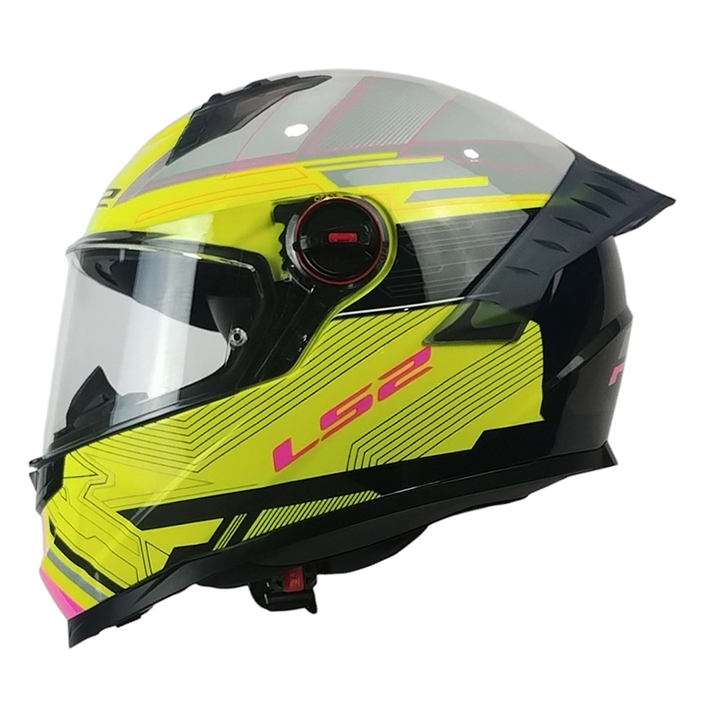 CASCO LS2 FF816 COSMOS DIGITAL AMARILLO GRIS ROSA ST