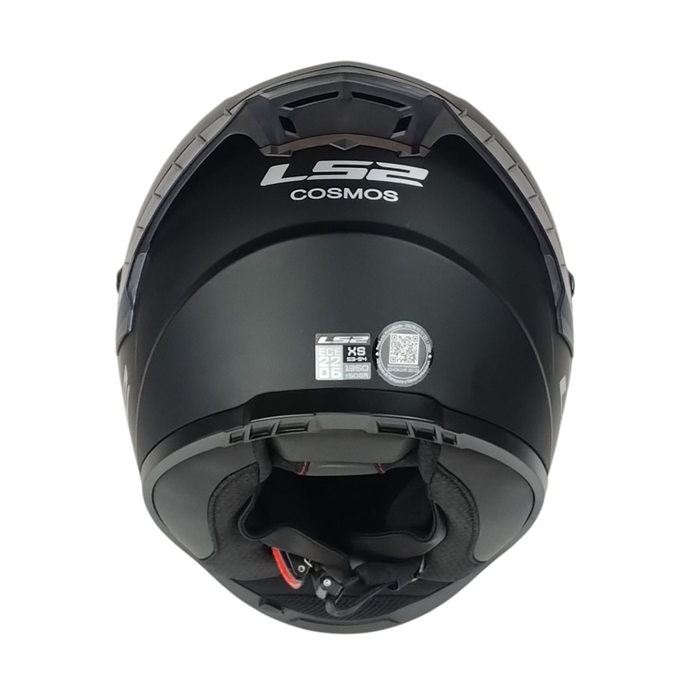 CASCO LS2 FF816 COSMOS NEGRO MATTE