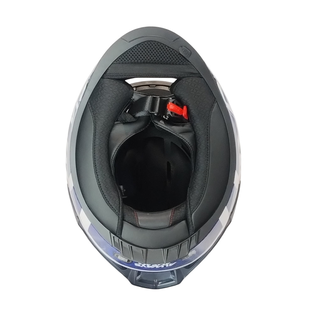 CASCO LS2 FF816 COSMOS MODOK NEGRO VERDE NARANJA MATE ST