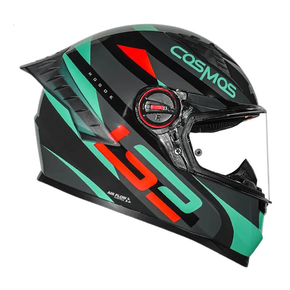 CASCO LS2 FF816 COSMOS MODOK NEGRO VERDE NARANJA MATE ST
