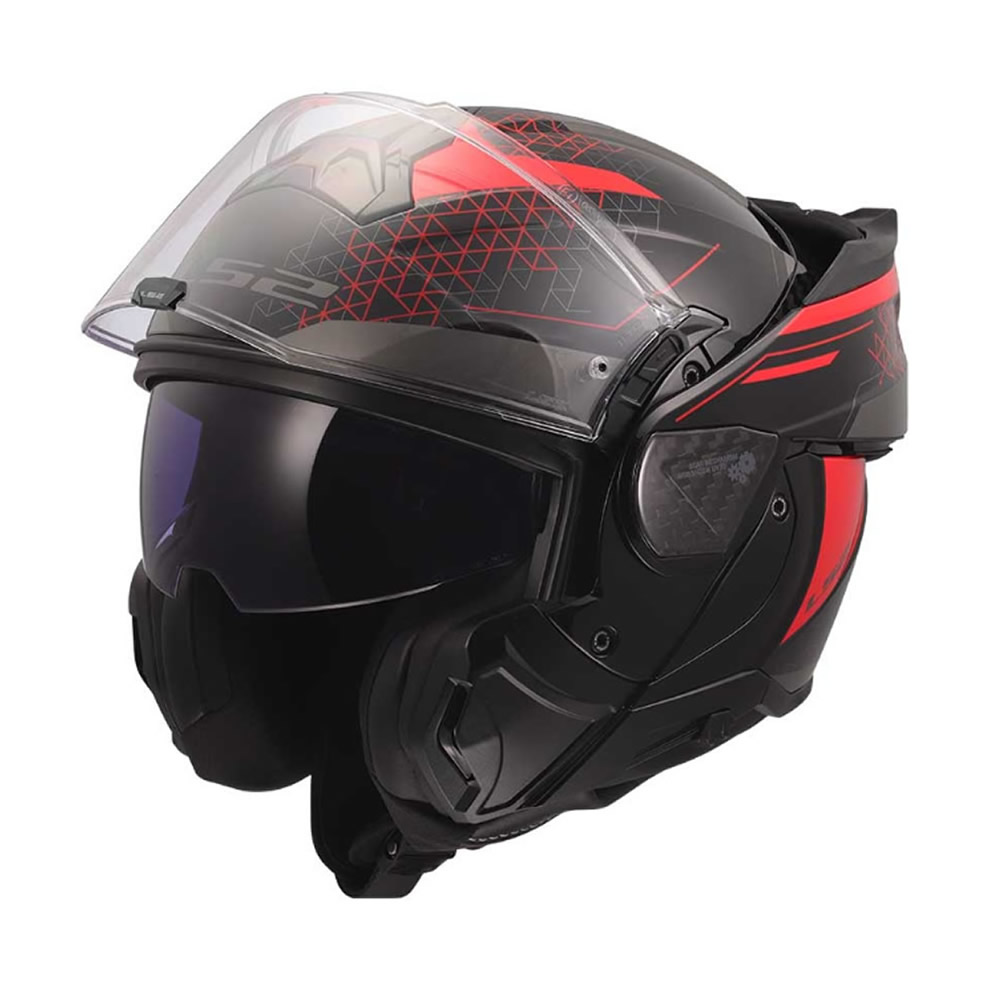 CASCO LS2 FF910 ADVANT II ASTRAL ROJO