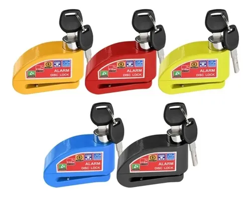 CANDADO FRENO DISCO COLORES LK603 MR-920255