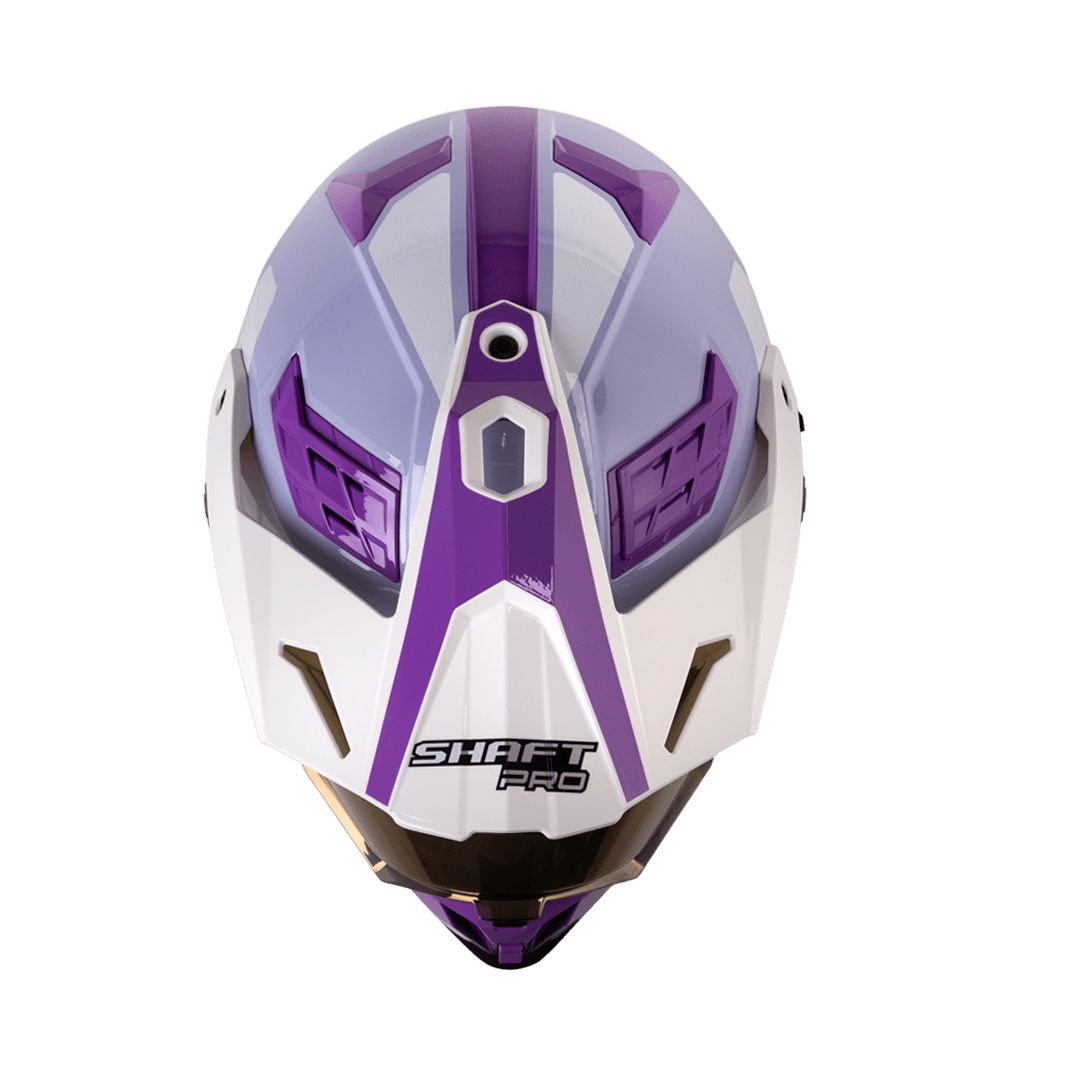 CASCOSHAFT MULTIPROPOSITO MX400 DV AVENGER MORADO