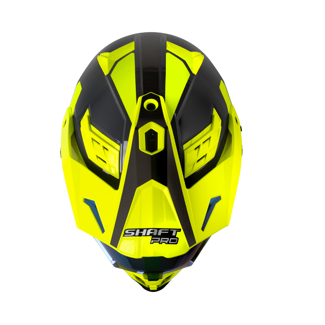 CASCOSHAFT MULTIPROPOSITO MX400 DV AVENGER GRIS AMARILLO