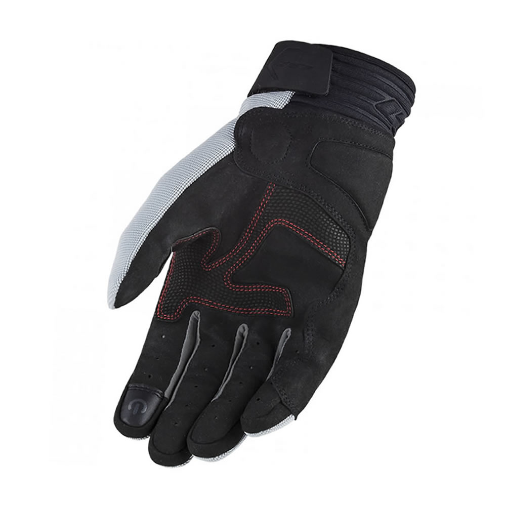 GUANTE LS2 ALL TERRAIN GRIS ROJO MUJER