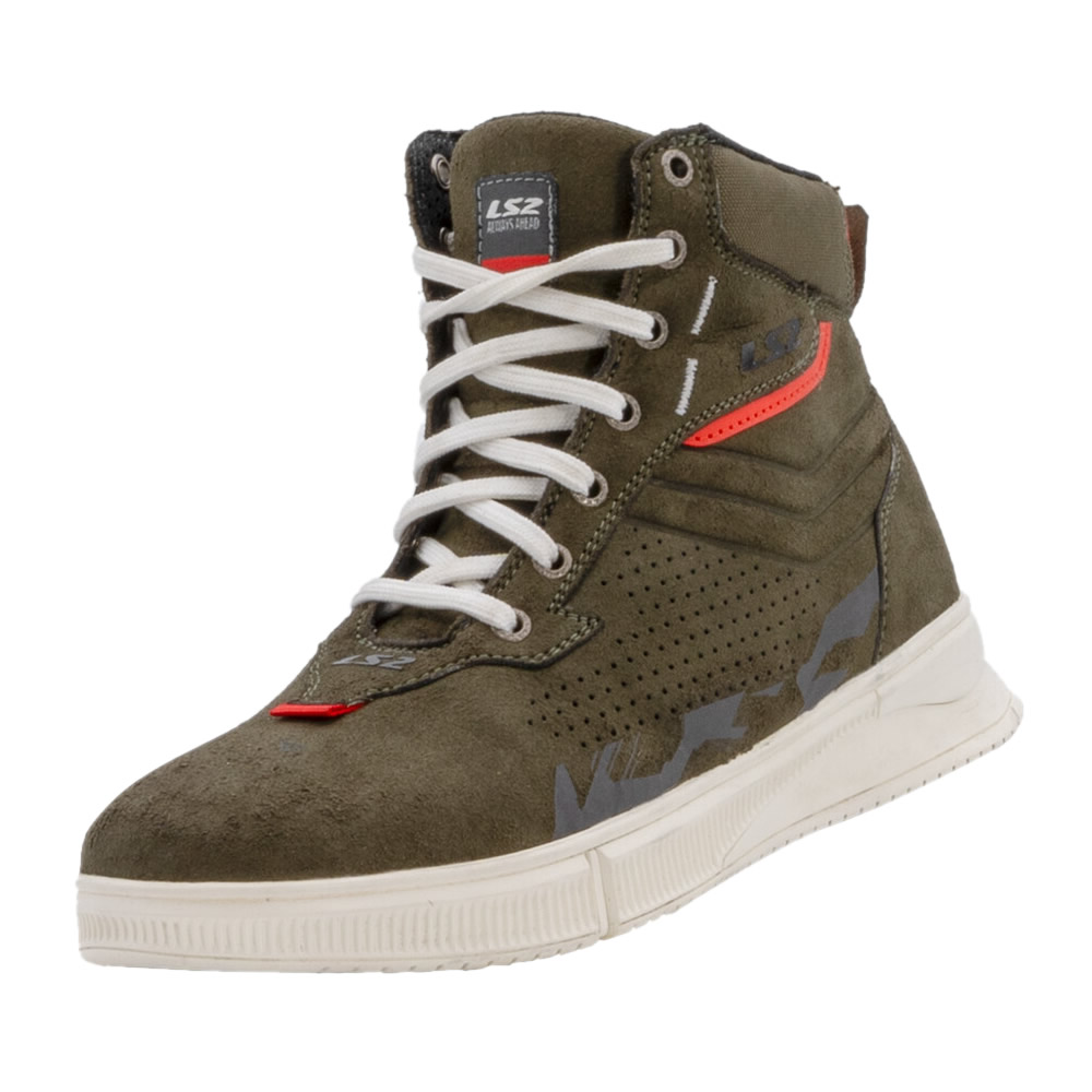 BOTA LS2 CHROME VERDE