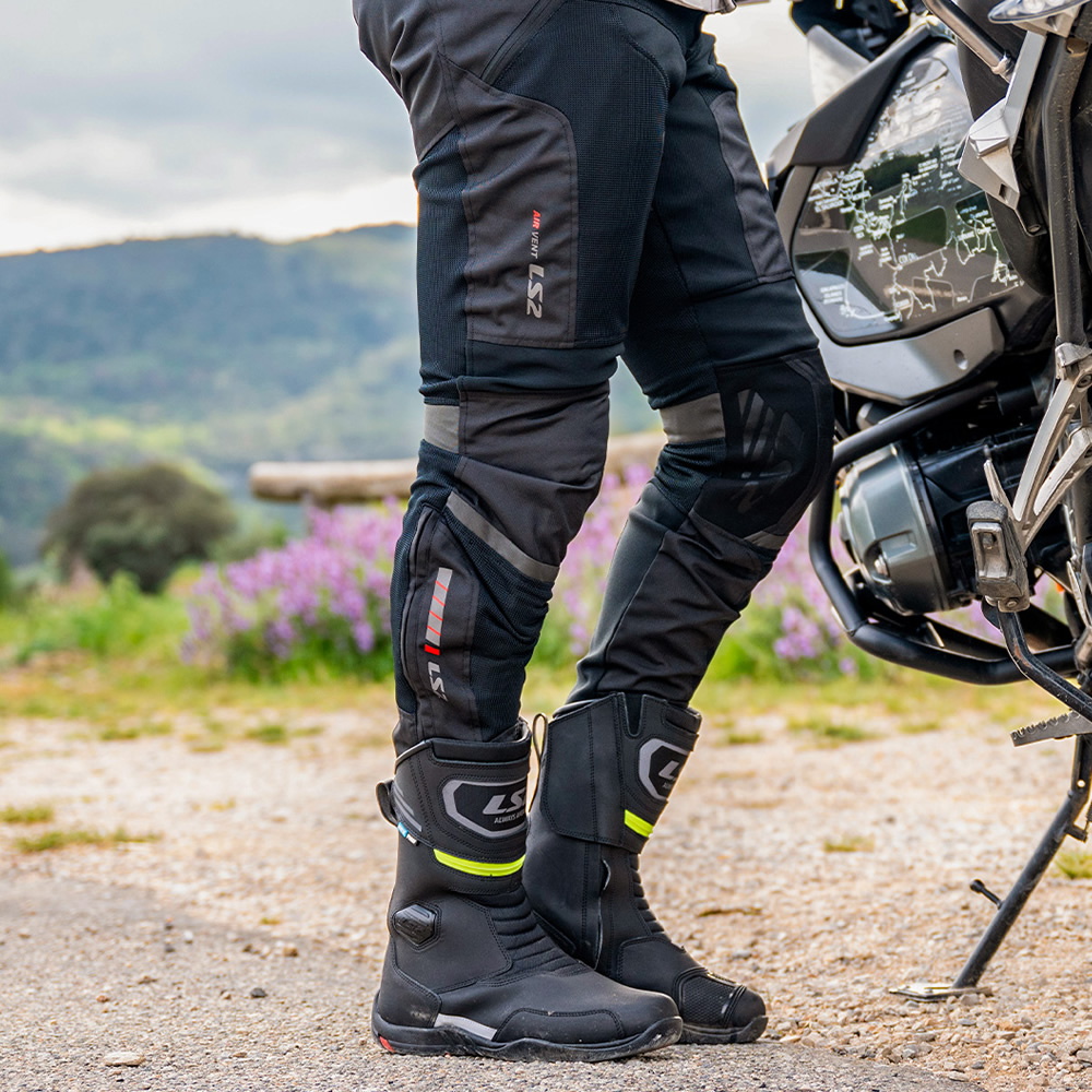 PANTALON LS2 COMO AIR NEGRO GRIS