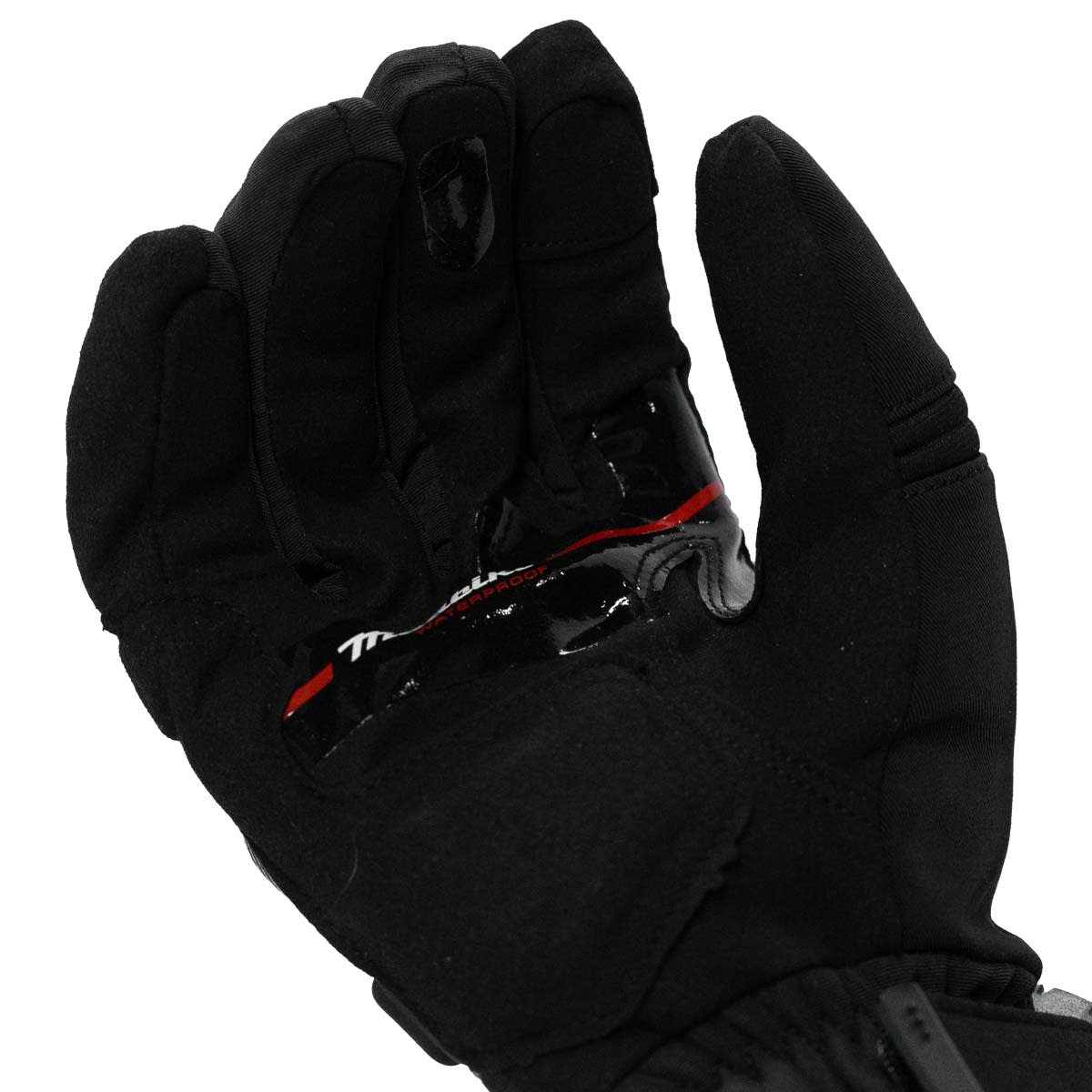 GUANTE MADBIKE MAD65 NEGRO ROJO