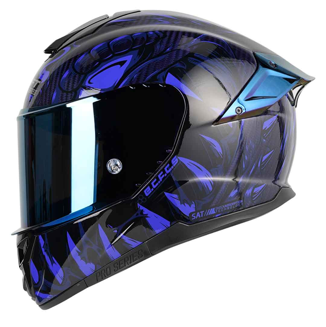 CASCO SHAFT 620 CARBON LIZZARD AZUL TR REVO
