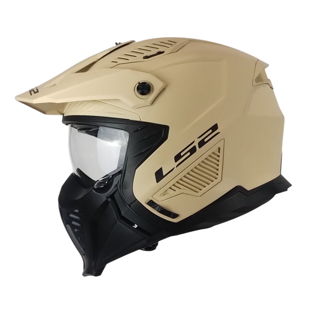 CASCO ABIERTO LS2 OF606 DRIFTER ARENA MATE