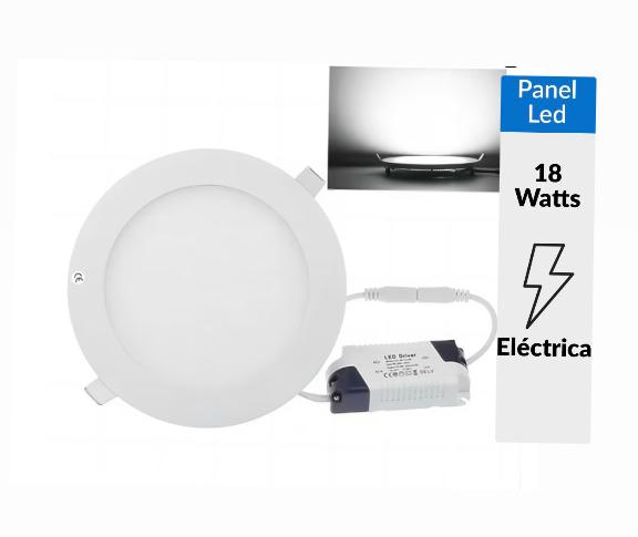 ELEK 1020231 FOCO LED REDONDO 18W BCO EMBUTIDO 1