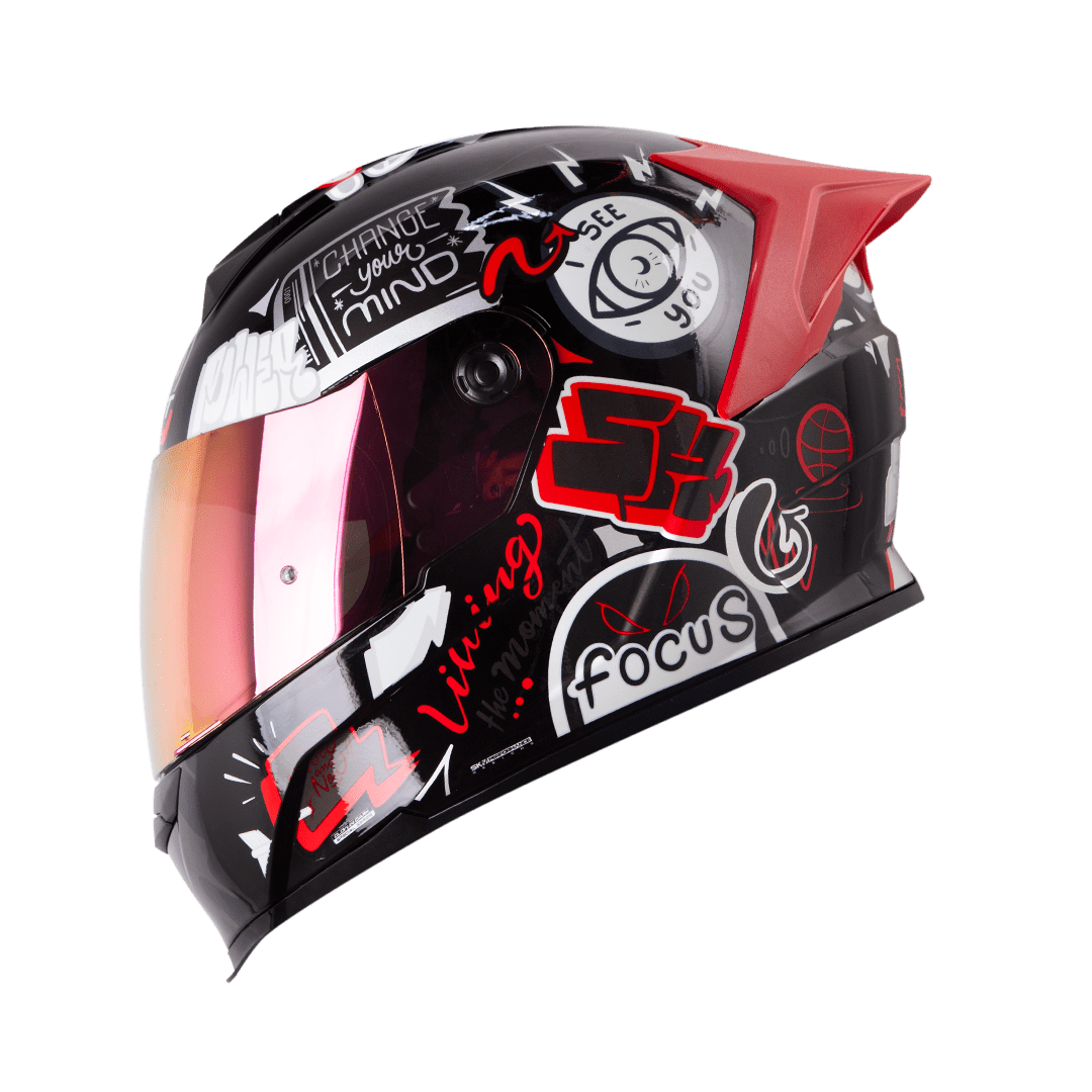 CASCO SHAFT 502 SP BEAT ROJO (V/SV)