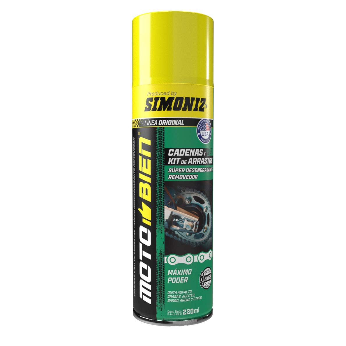MOTOBIEN LIMPIADOR DESENGRASANTE SPRAI 220ML