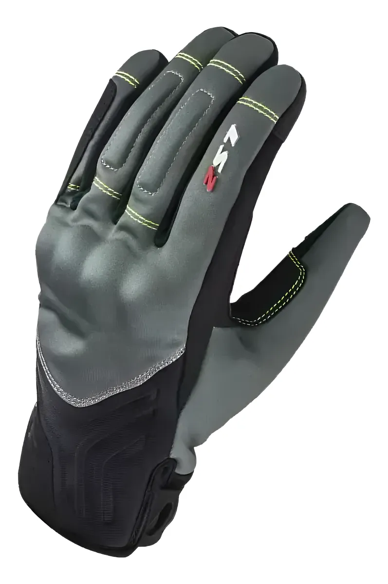 GUANTE LS2 JET II NEGRO GRIS HOMBRE