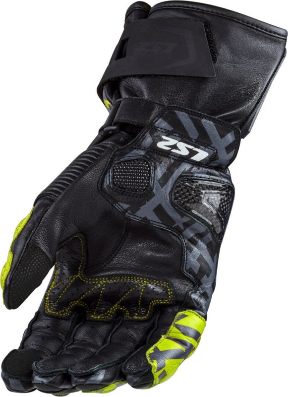 GUANTE LS2 FENG RACING ROJO AMARILLO
