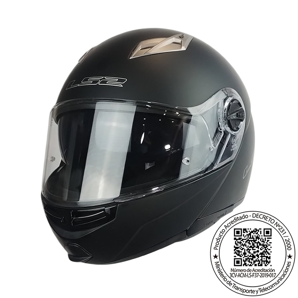 CASCO LS2 FF370 EASY FULL NEGRO MATE