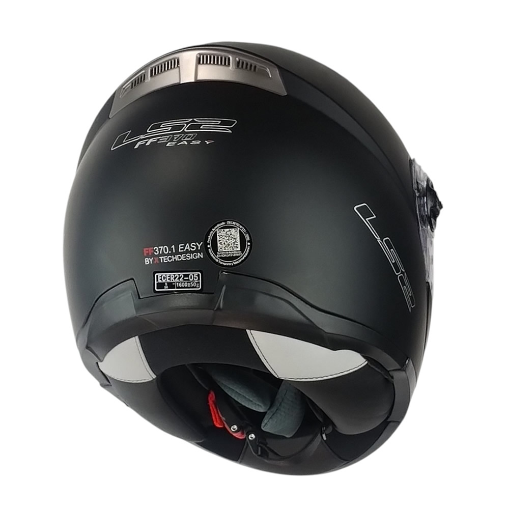 CASCO LS2 FF370 EASY FULL NEGRO MATE