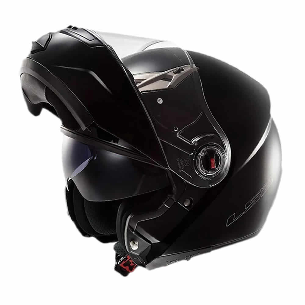 CASCO LS2 FF370 EASY FULL NEGRO BRILLO