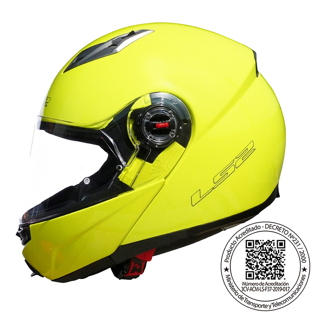 CASCO LS2 FF370 EASY FULL AMARILLO