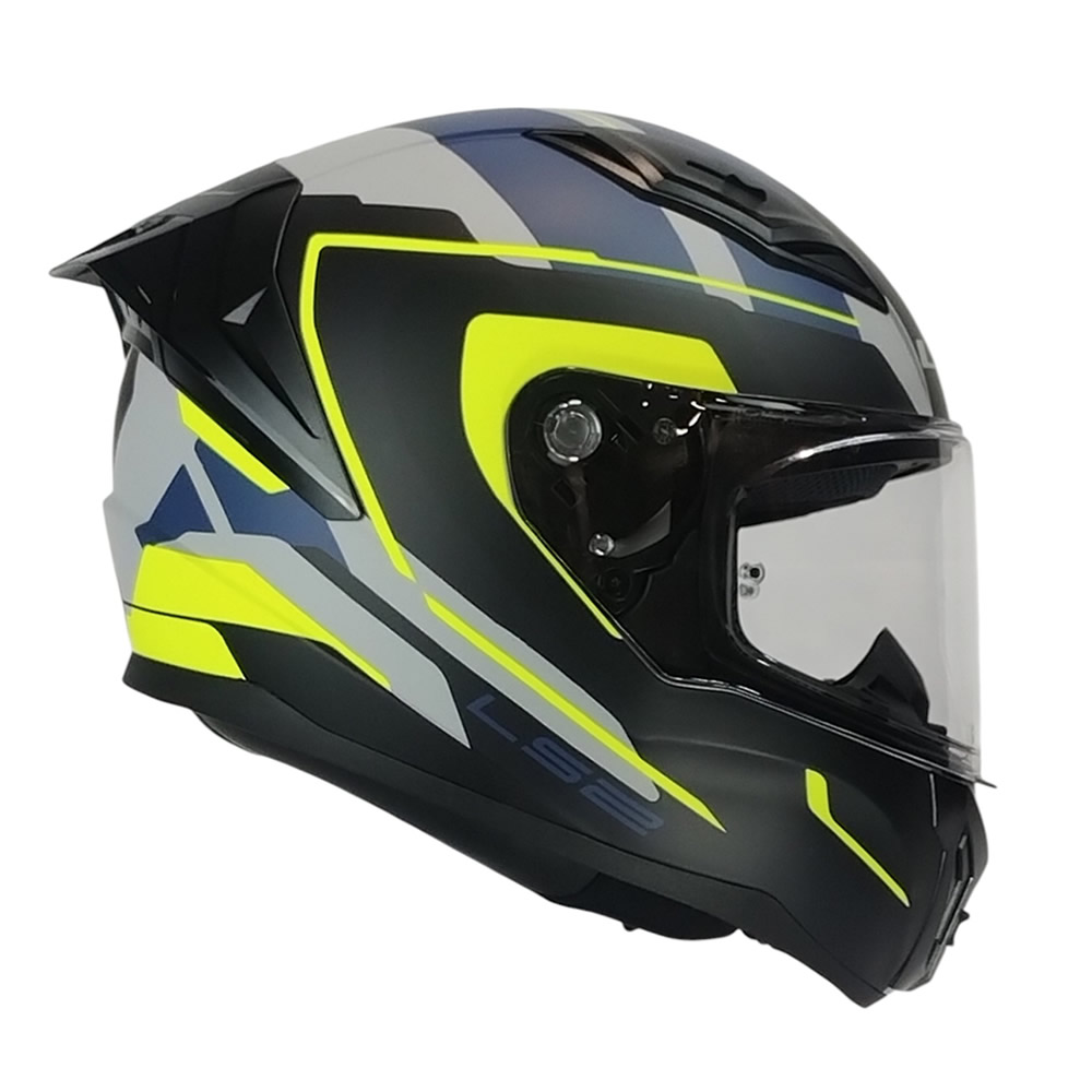 CASCO LS2 FF810 VIGO FOKUS GRIS AMARILLO MATE