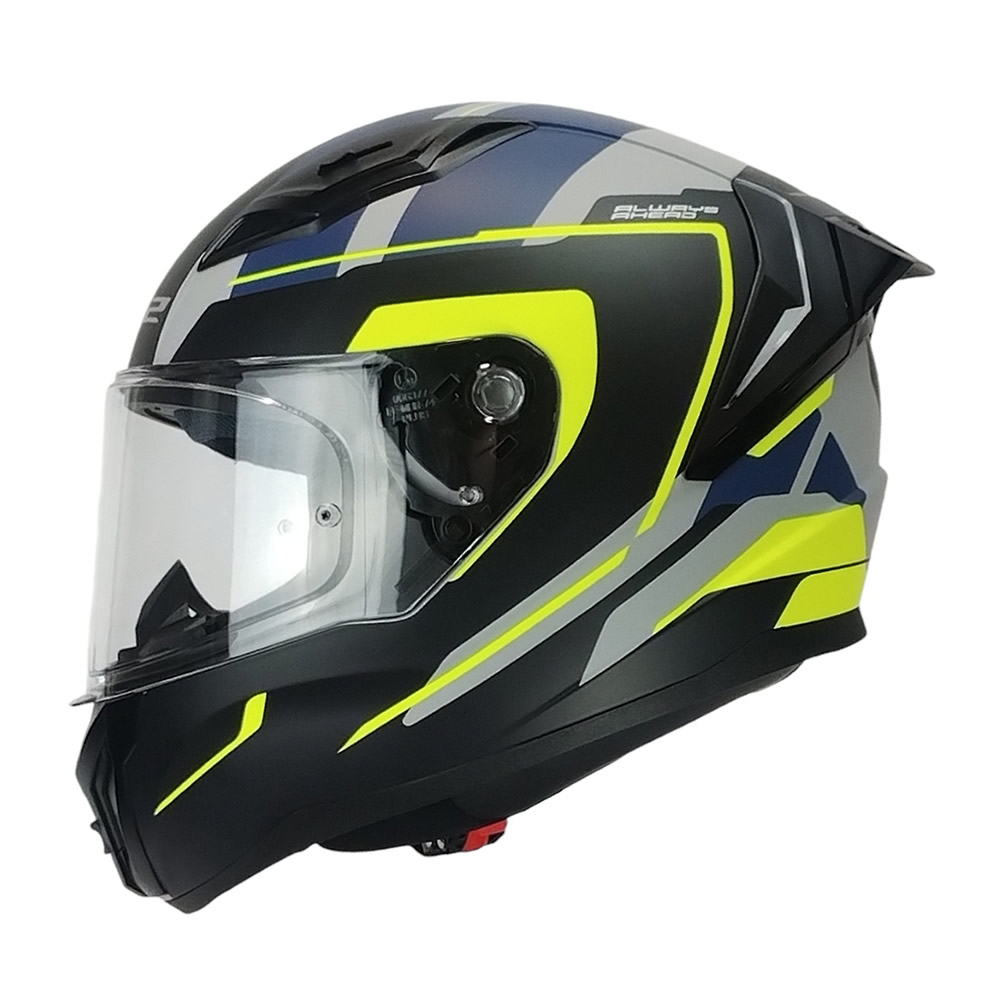 CASCO LS2 FF810 VIGO FOKUS GRIS AMARILLO MATE