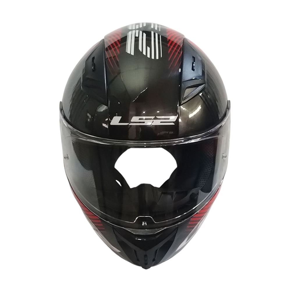 CASCO LS2 FF810 VIGO SHIFT JEANS TITANIO ROJO