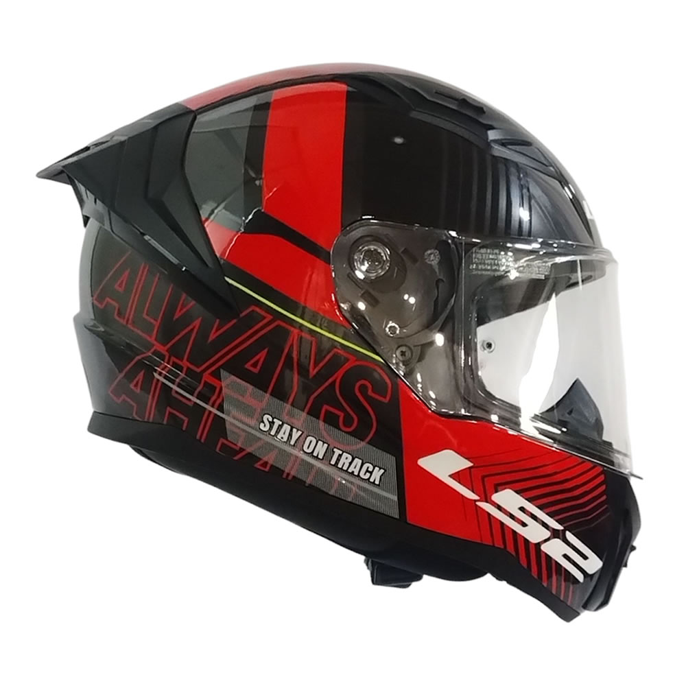 CASCO LS2 FF810 VIGO SHIFT JEANS TITANIO ROJO