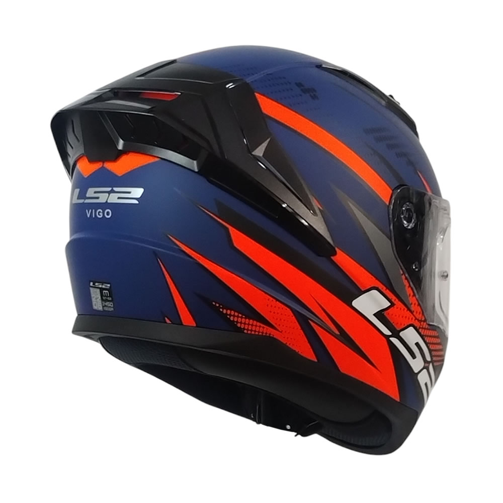 CASCO LS2 FF810 VIGO FLIGHT AZUL ROJO MATTE