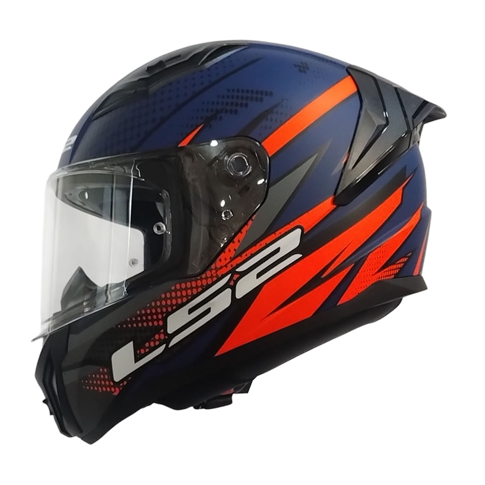 CASCO LS2 FF810 VIGO FLIGHT AZUL ROJO MATTE