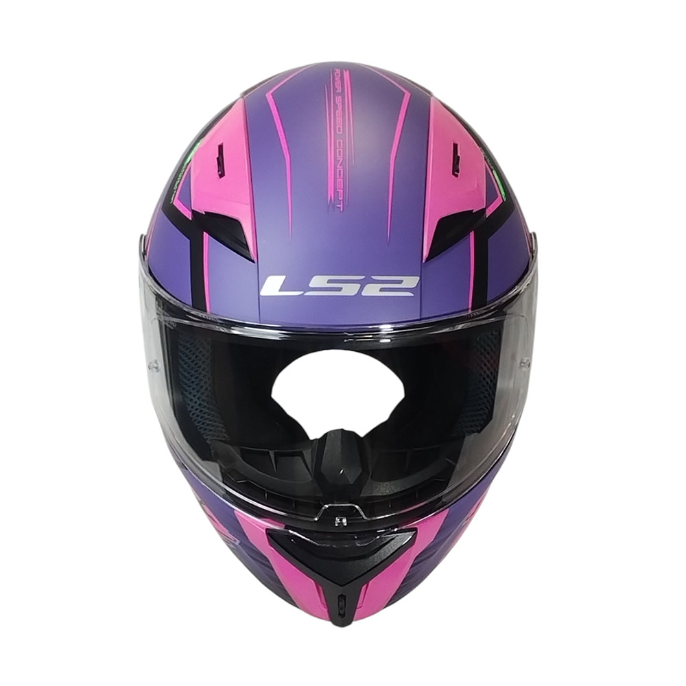CASCO LS2 FF810 VIGO LIMITS NEGRO MORADO MATE