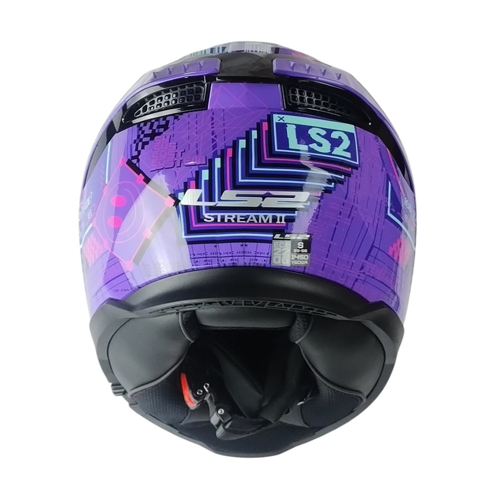 CASCO LS2 FF808 STREAM II SYSTEM MORA FUCSIA
