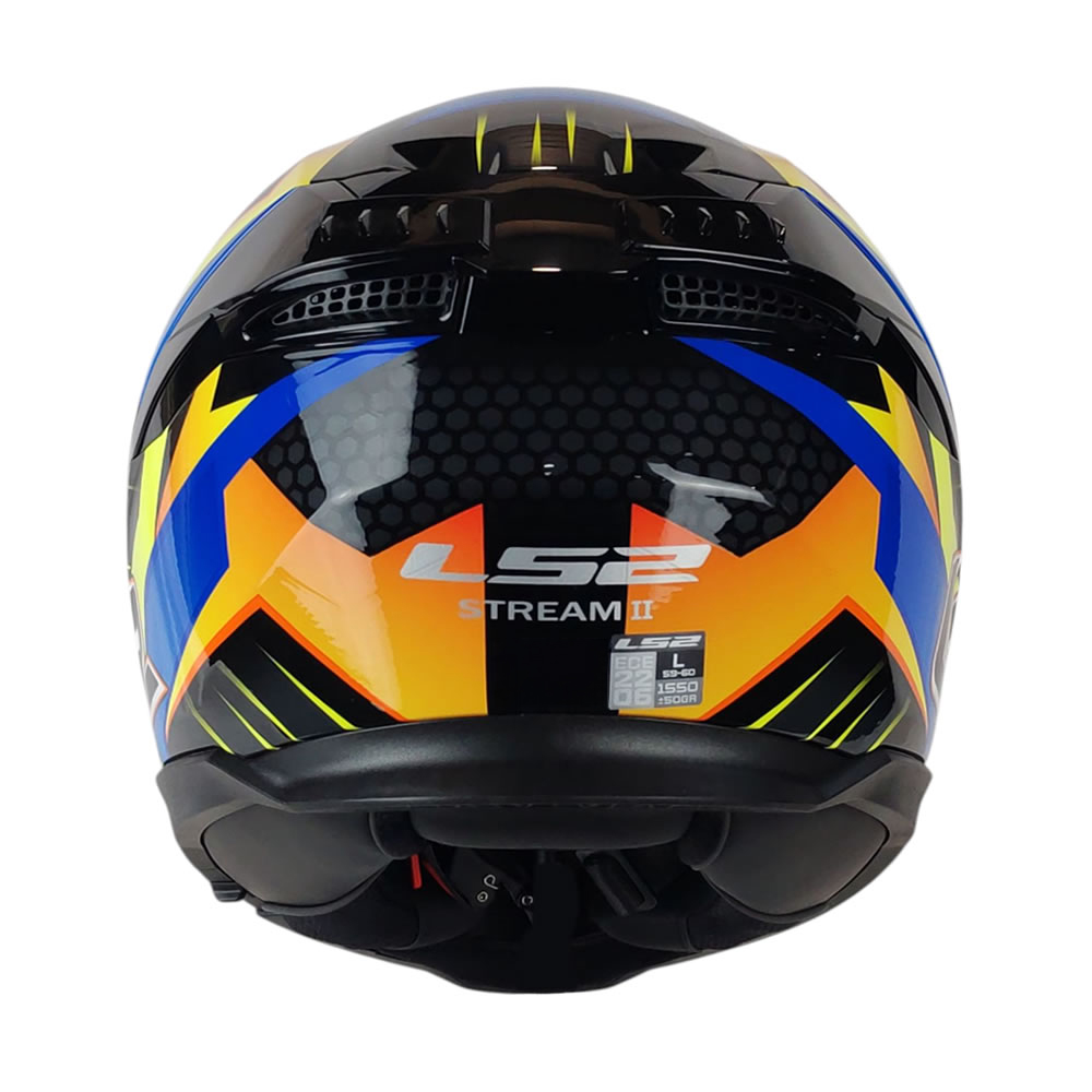 CASCO LS2 FF808 STREAM II TINUX NEGRO AMARILLO