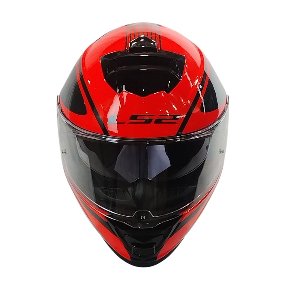 CASCO LS2 FF800 STORM II DODGER NARANJO