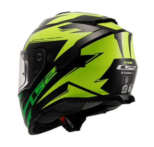 CASCO LS2 FF800 STORM II ATOMIK AMARI SHADOW