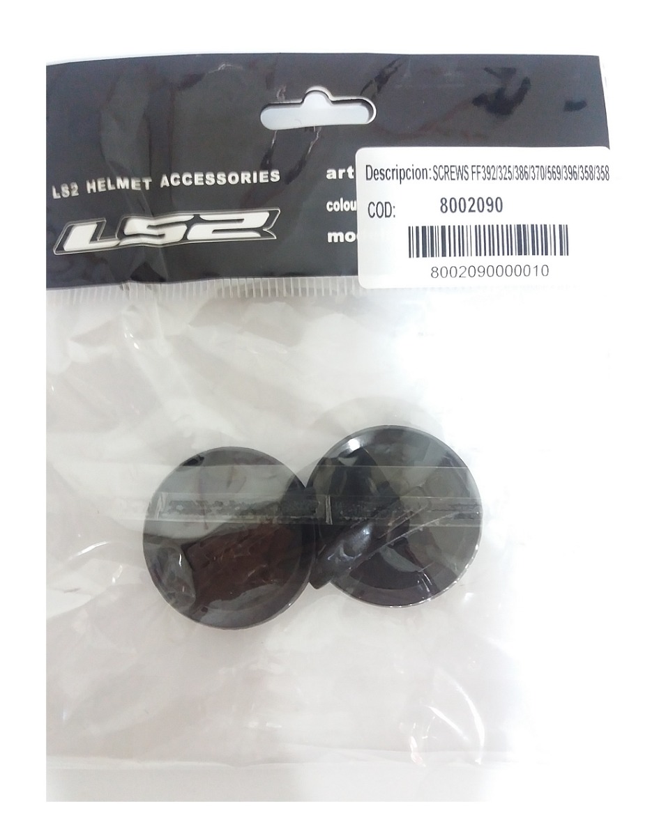 TAPA SIST FIJACION LS2 FF370/FF358/FF816 (PAR)