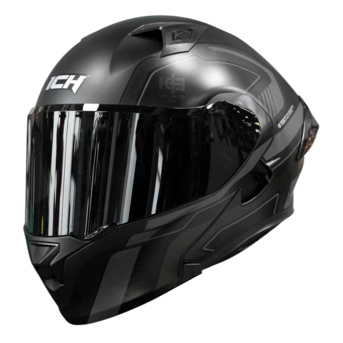 CASCO ICH 3120 TRADE GRIS ABATIBLE SUN VISOR