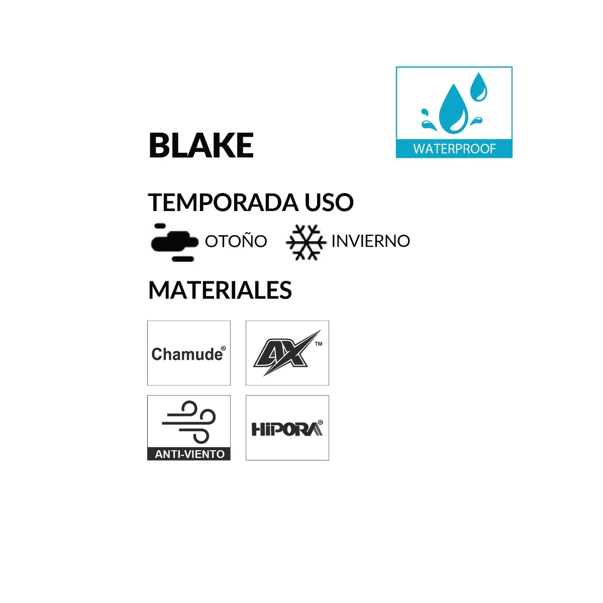 GUANTE SHELTER BLAKE WP NEGRO ROSA