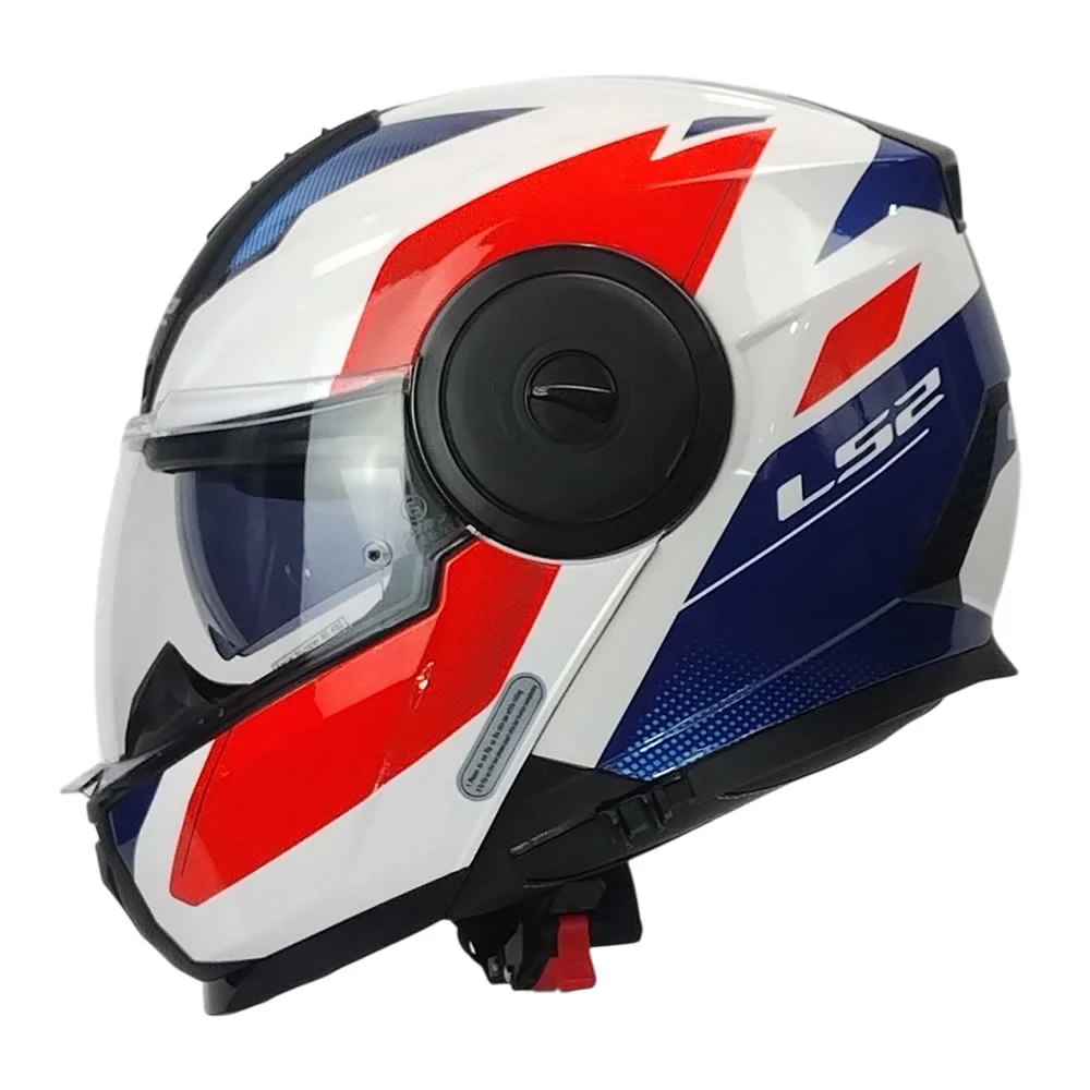 CASCO LS2 FF902 SCOPE II DURIA BLANCO AZUL ROJO