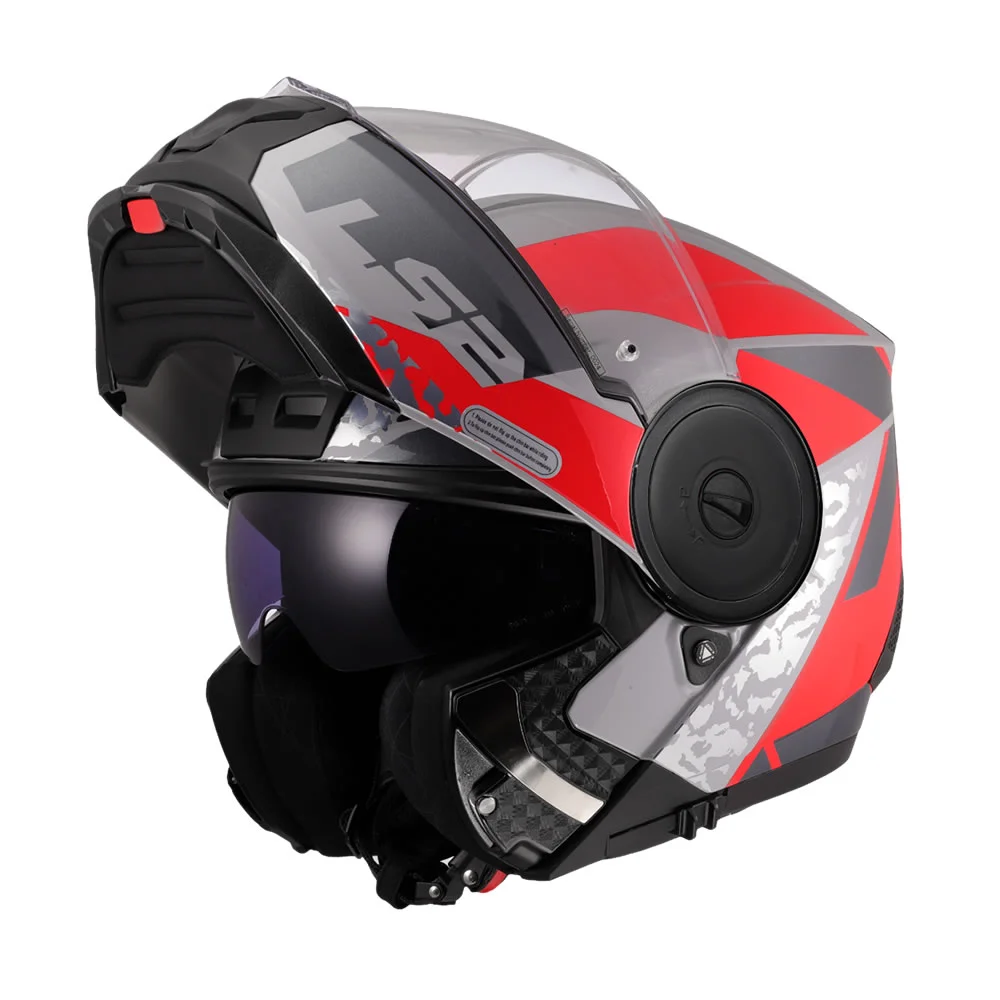 CASCO LS2 FF902 SCOPE II OXYD GRIS ROJO MATE