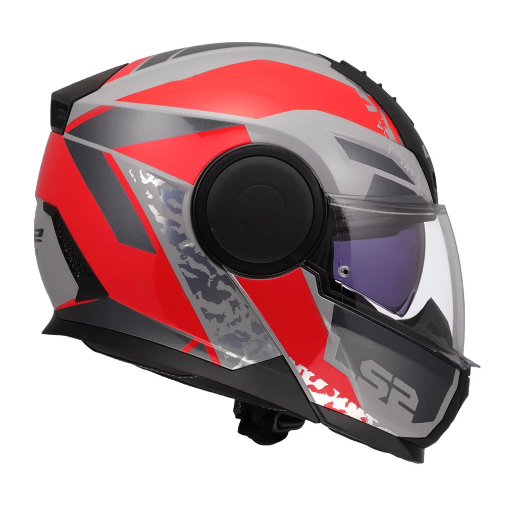 CASCO LS2 FF902 SCOPE II OXYD GRIS ROJO MATE