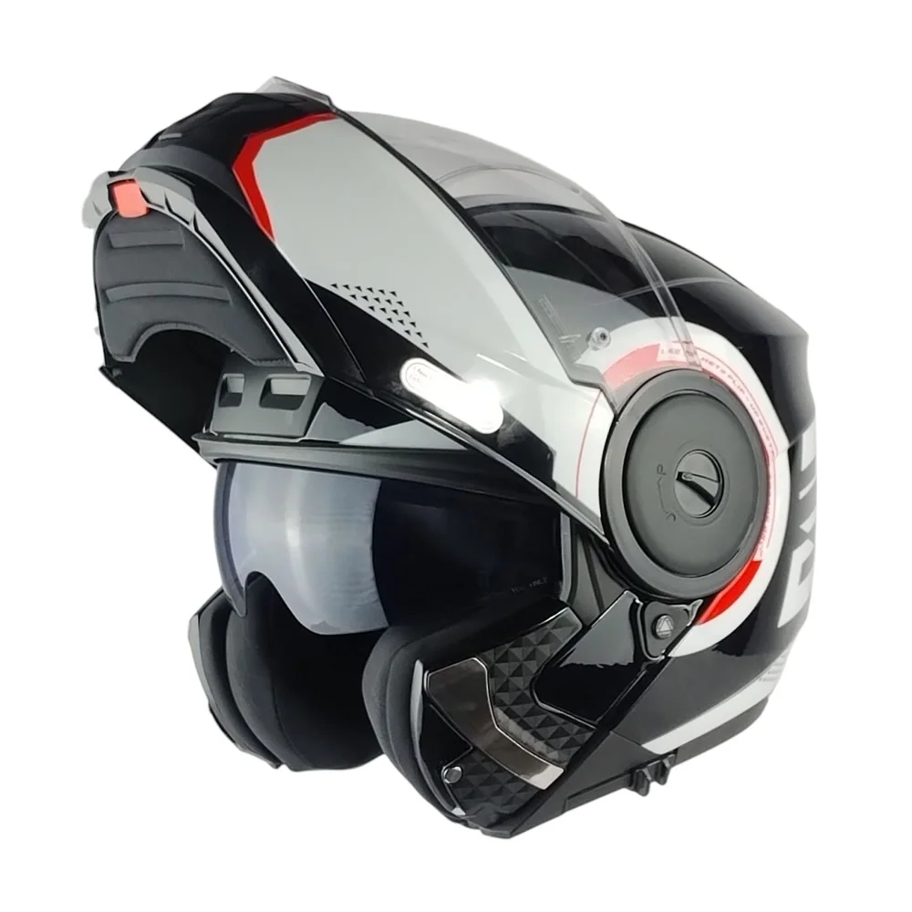 CASCO LS2 FF902 SCOPE II ARCH NEGRO BLANCO ROJO
