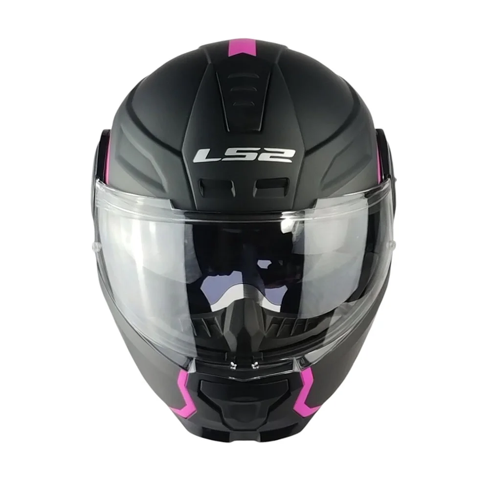 CASCO LS2 FF902 SCOPE II ARCH TITANIO ROSA MATE
