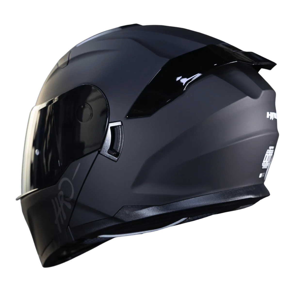 CASCO ABATIBLE HRO 3440DV SOLID NEGRO MATTE