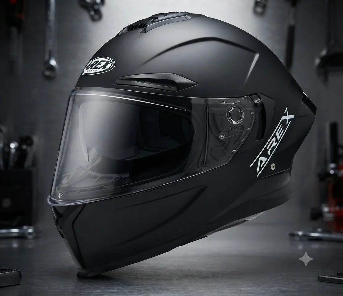 CASCO AREX MR-803 NEGRO MATTE