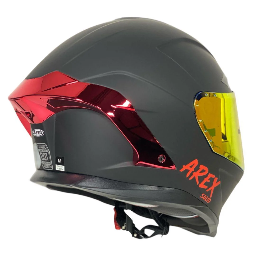 CASCO AREX MR-803 ESP NG MAT + V + SP ROJO